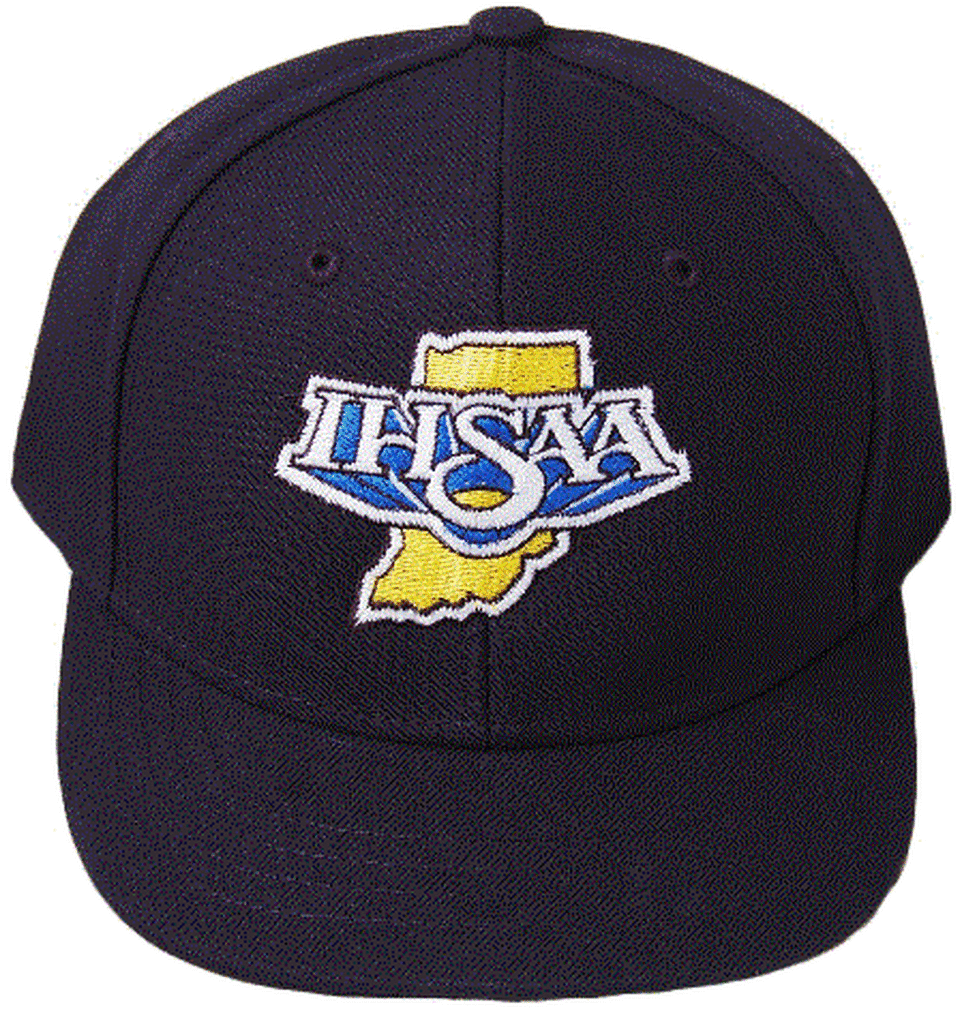 IN-R643 IHSAA Richardson Umpire Pulse 2.5" 6 Stitch Flex-Fit - Navy