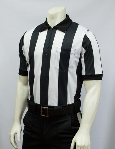 FBS137E - Smitty 2 1/4" Stripe Performance Interlock Fabric Short Sleeve Shirt