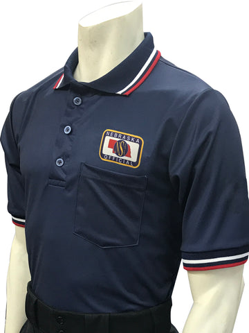USA300 Nebraska Baseball Men's Short Sleeve Ump Shirt