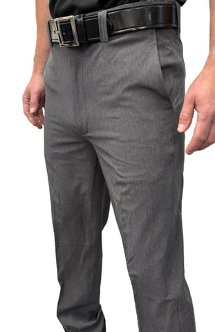 BBS364 - "New Flat Front Base Pants w/Expander - Charcoal Grey, Heather Grey, Dark Grey