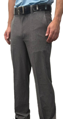 BBS367 - "New Pleated Front Base Pants w/Expander - Charcoal Grey, Heather Grey, Dark Grey