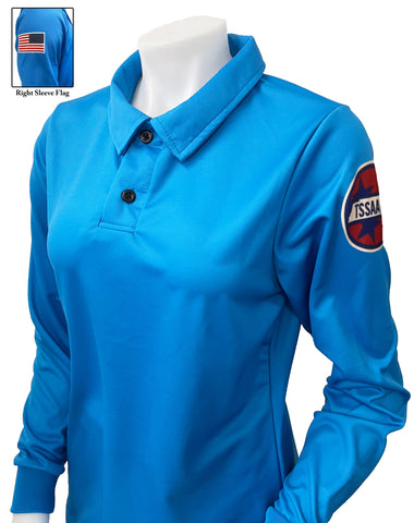 "NEW" USA403TN - Smitty "Made in USA" - BRIGHT BLUE - TSSAA Women's Volleyball Long Sleeve Shirt