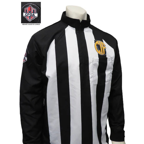 USA729CIF - Smitty "Made in USA" - Dye Sub "CFOA Rainy Weather Water Resistant" Football Long Sleeve Shirt