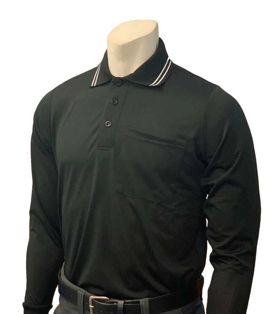 BBS308 - NEW Smitty High Performance "BODY FLEX" Style Long Sleeve Umpire Shirts - Available in 3 Color Combinations - Officially Dalco