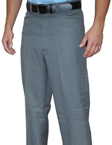 BBS377 - Smitty Flat Front Combo Pants Heather Grey - Officially Dalco