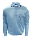 D255 - Dalco Baseball/Softball Pin Dot Mesh Umpire Shirt - Long Sleeve - Officially Dalco