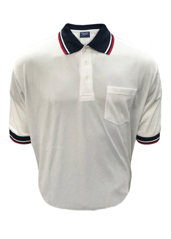 D260 - Dalco Baseball/Softball Umpire Shirt - White