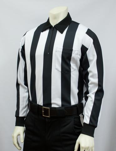 FBS138 - Smitty 2 1/4" Stripe Heavyweight Performance Interlock Long Sleeve Shirt