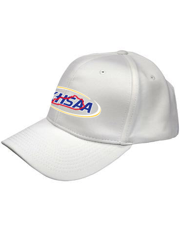 KY-HT101 - Smitty Solid White Flex Fit Football Hat w/KHSAA logo