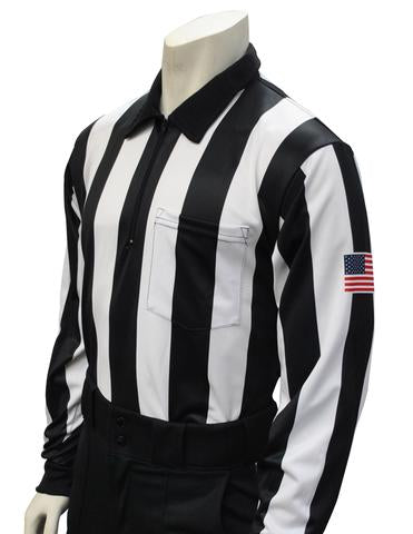 USA138 - Smitty USA - Dye Sub Football Long Sleeve Shirt w/ Flag on Sleeve - Officially Dalco