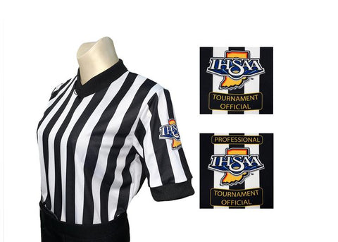 USA211IN-607 "BODY FLEX" "IHSAA" V-Neck Women's Basketball Shirt (3 Options Available)