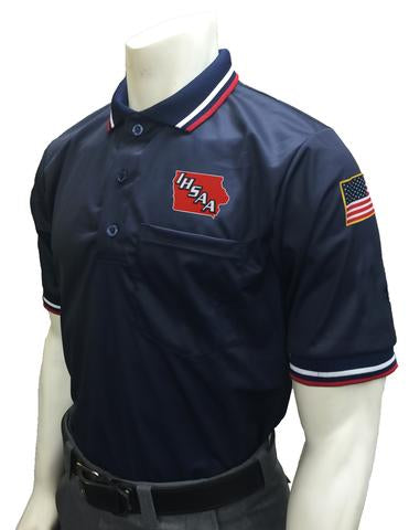 USA300 Iowa Short Sleeve Ump Shirt Navy - Officially Dalco