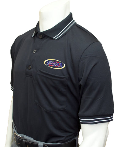 USA300KY-BK - Smitty Dye Sublimated "Made in USA" - Baseball Men's Short Sleeve Shirt Black