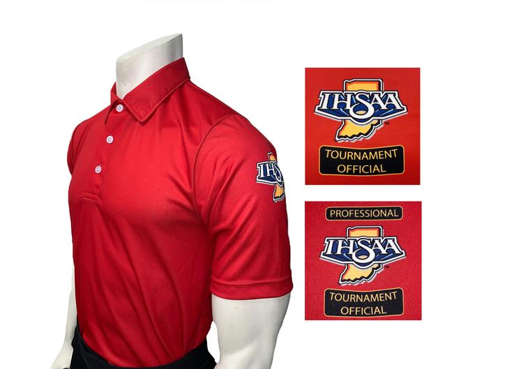 USA400IN-RED "IHSAA" Men's Short Sleeve RED Track and Cross Country Shirt (3 Options Available) - Officially Dalco