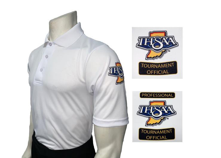 USA400IN "IHSAA" Men's Short Sleeve WHITE Volleyball and Swimming Shirt (3 Options Available) - Officially Dalco