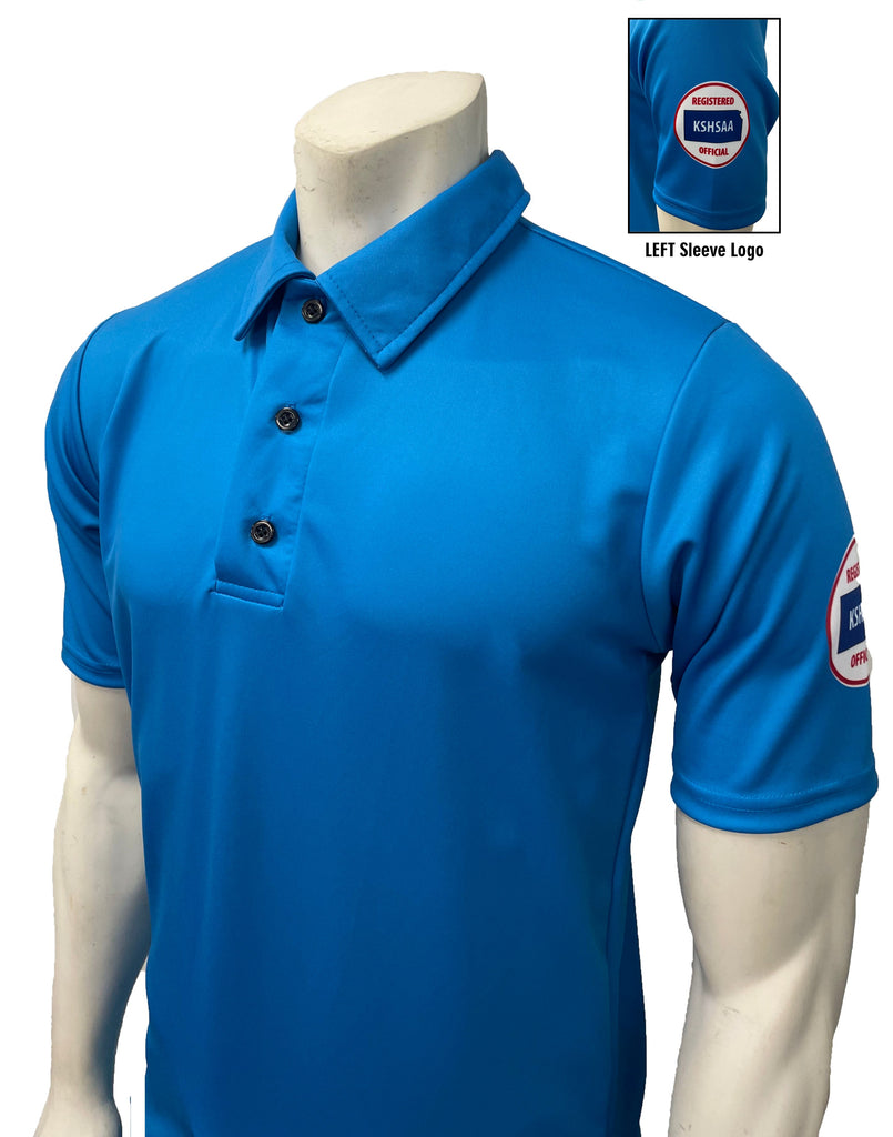USA400KS-BB - Smitty "Made in USA" - BRIGHT BLUE - Volleyball Men's Short Sleeve Shirt