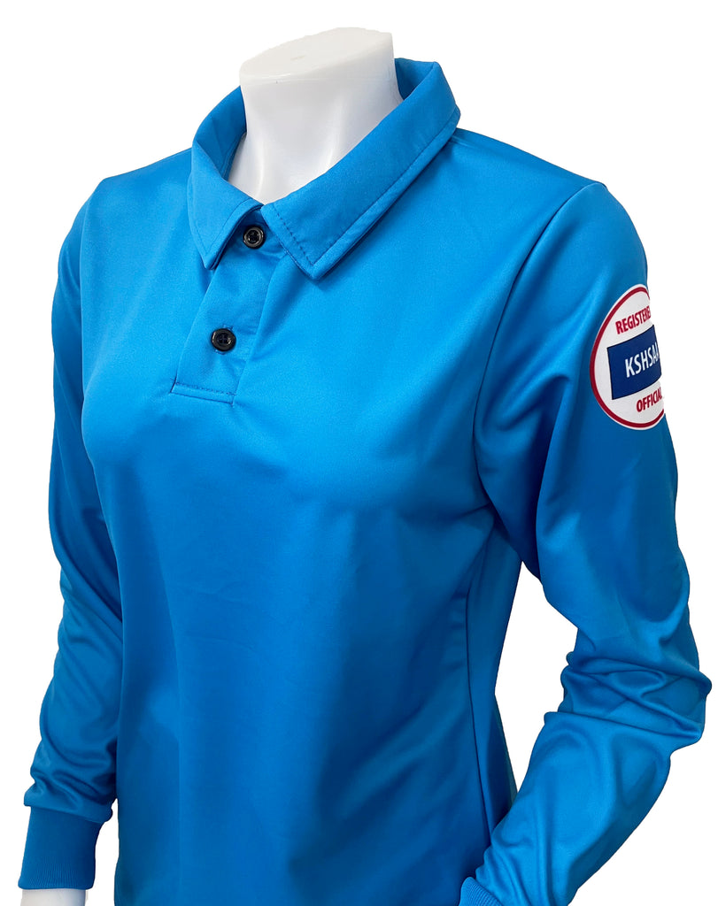 USA403KS-BB - Smitty "Made in USA" - BRIGHT BLUE - Volleyball Women's Long Sleeve Shirt