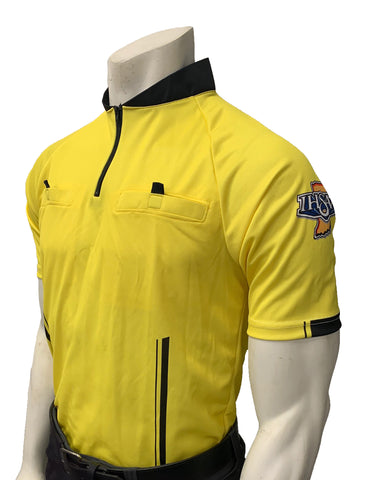 USA902IN-YW "PERFORMANCE MESH" "IHSAA" WOMEN'S Yellow Short Sleeve Soccer Shirt (3 Options Available)