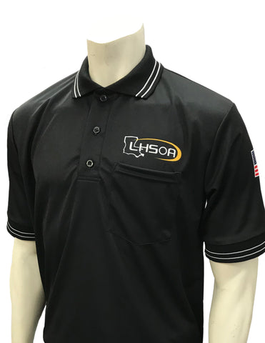 USA300 LA Short Sleeve Baseball Shirt Black